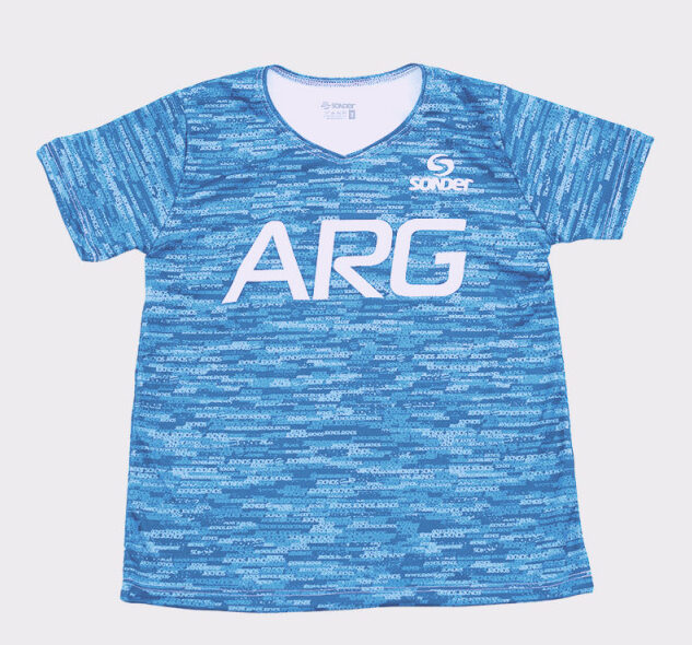 Remera Sonder ARG Azul Niño