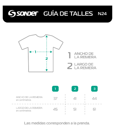 Remera Sonder ARG Azul Niño - Imagen 3
