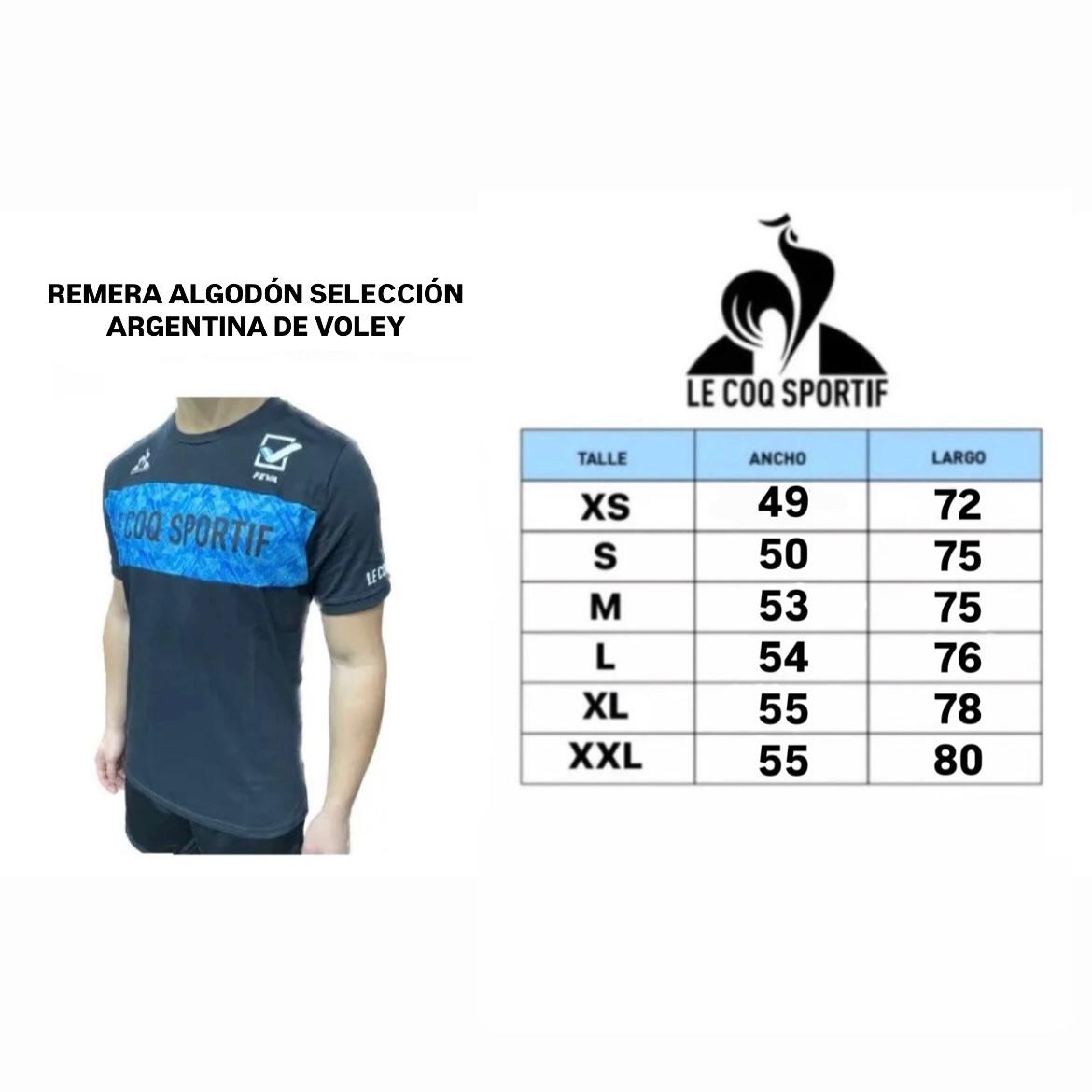 Remera algodón Le Coq Sportif Voley Blanco Unisex - Imagen 5