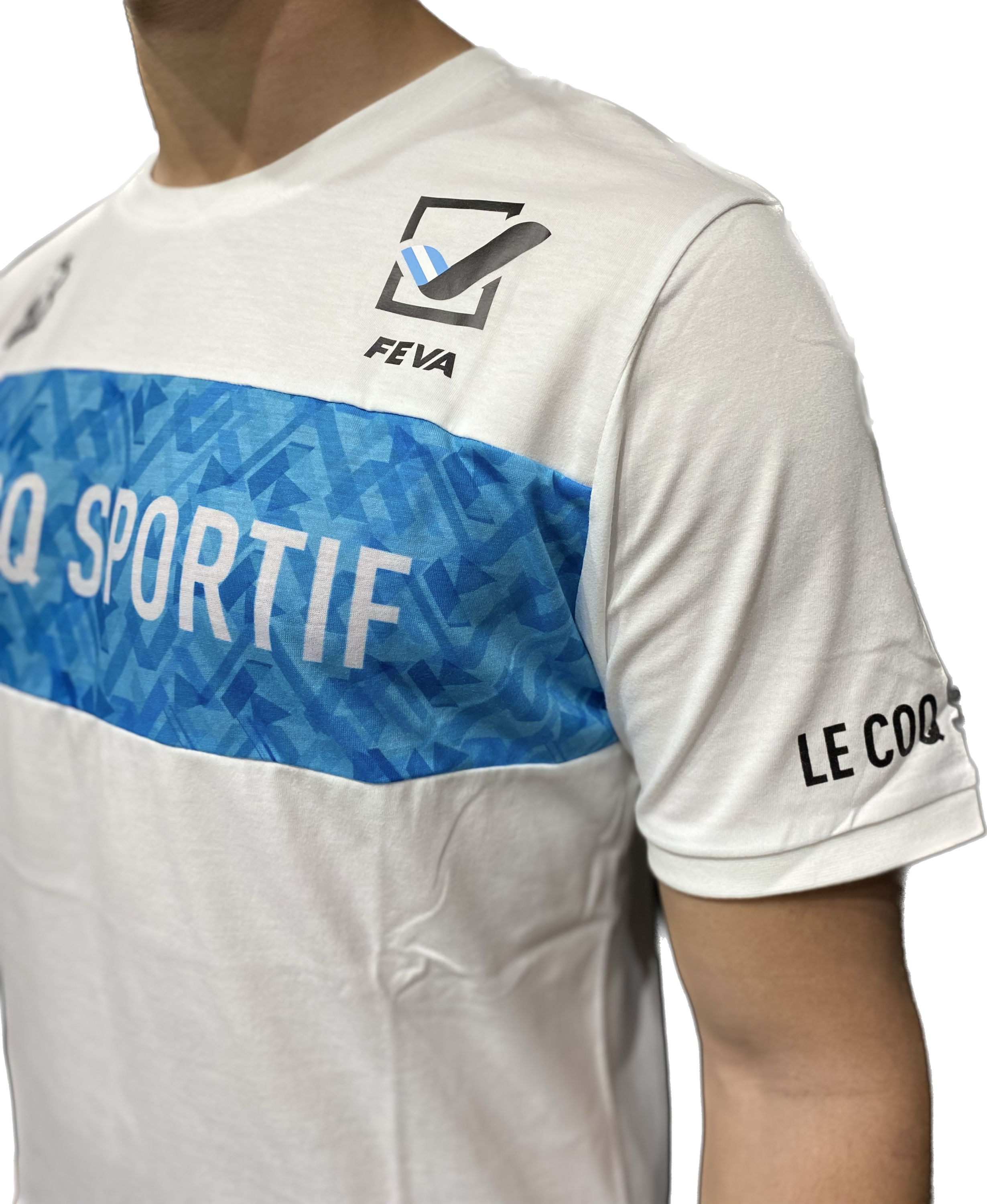 Remera algodón Le Coq Sportif Voley Blanco Unisex - Imagen 2