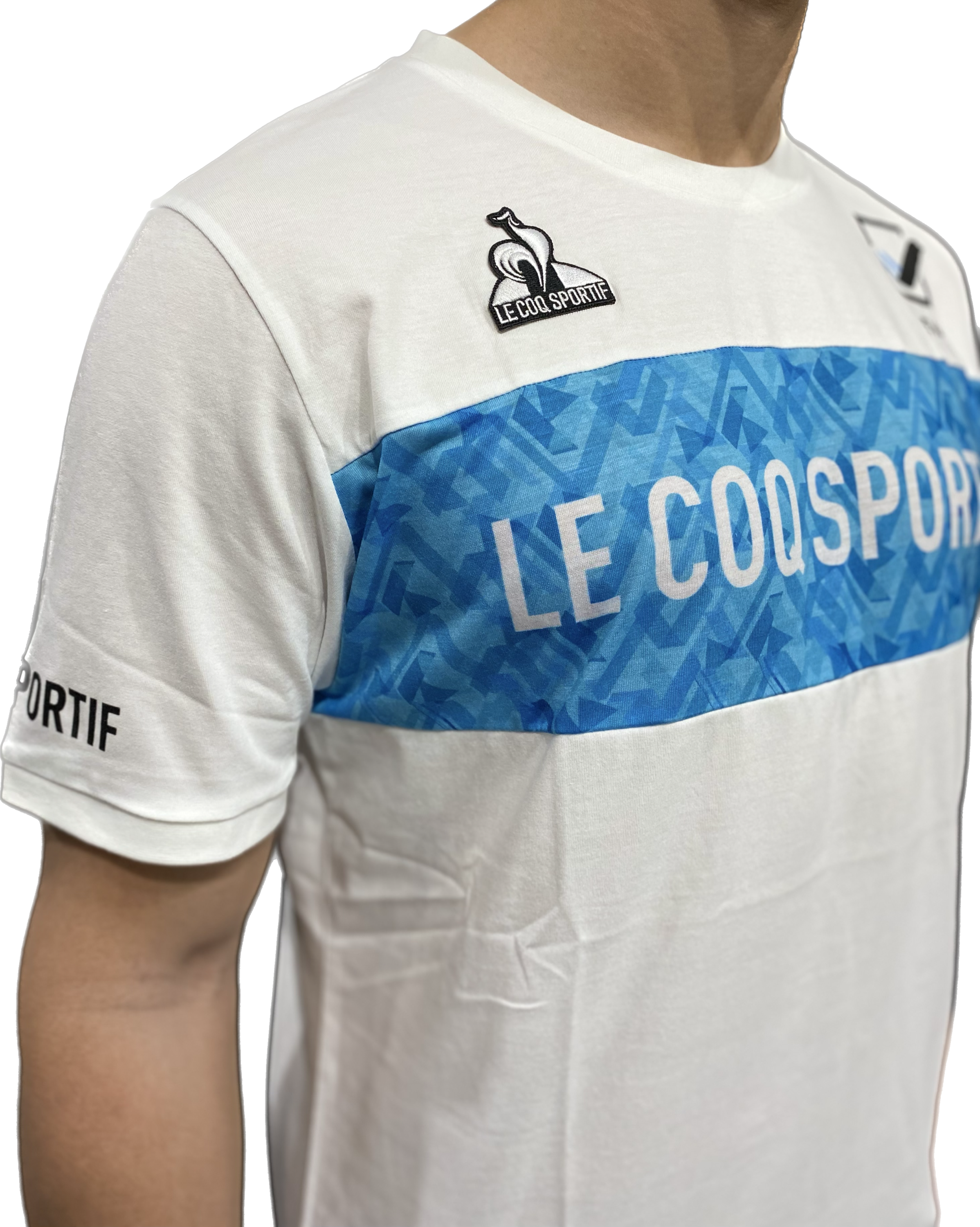 Remera algodón Le Coq Sportif Voley Blanco Unisex - Imagen 3