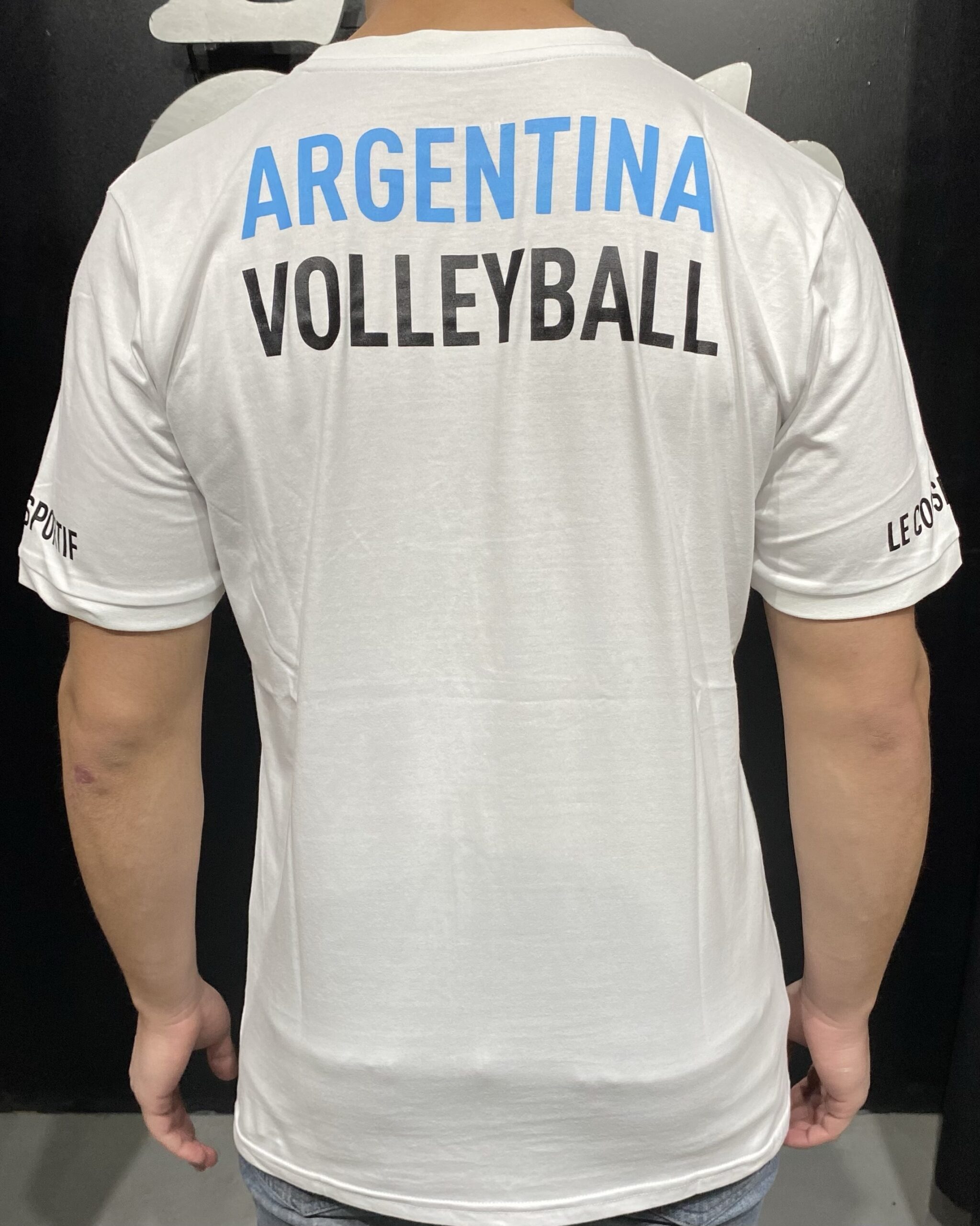Remera algodón Le Coq Sportif Voley Blanco Unisex - Imagen 4