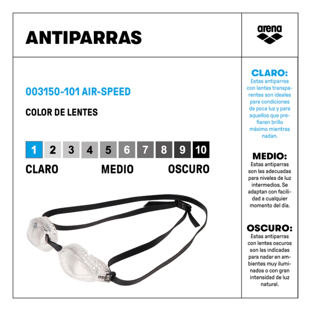ANTIPARRAS ARENA AIR-SPEED - Imagen 9