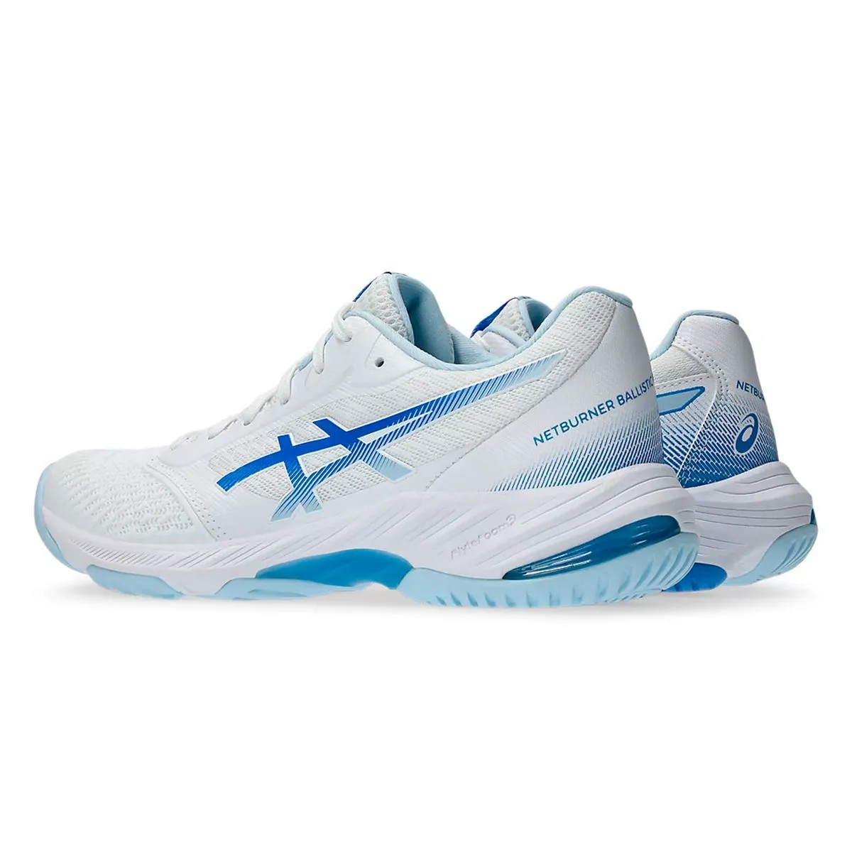 ZAPATILLAS ASICS NETBURNER BALLISTIC FF 3 DAMA BLANCO - Imagen 4