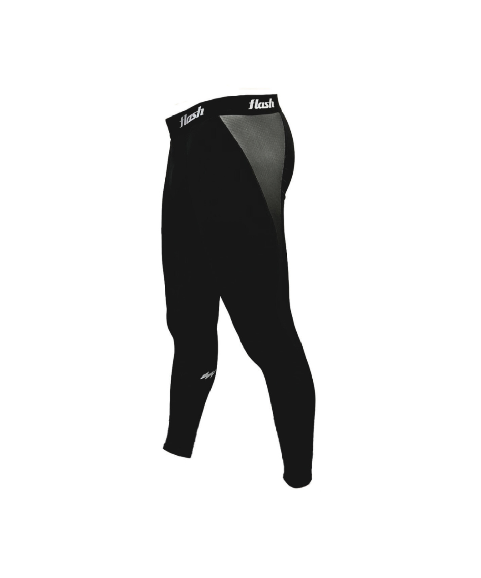 Calza Larga Térmica Flash Top Layer Hombre Negro