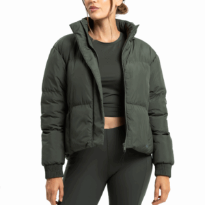 CAMPERA IU Puffer HARMONY VERDE