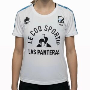 Remera algodón Le Coq Sportif Voley Blanco Dama