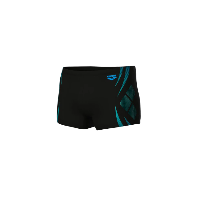 SHORT DE NATACION ARENA POSEIDONIA NEGRO AZUL - Imagen 6