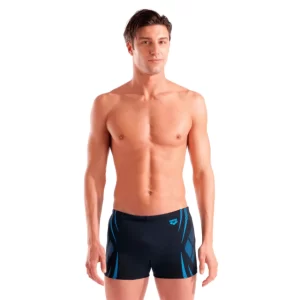 SHORT DE NATACION ARENA POSEIDONIA NEGRO AZUL