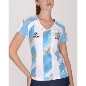 Remera Sonder ARG 2026 Albiceleste Dama