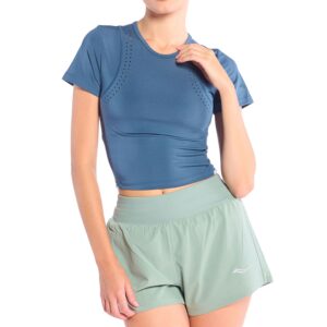 Short Con Calza Saucony Outpace Verde