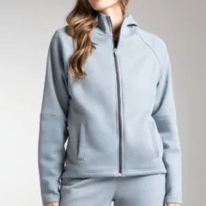 Campera Larga Darling Algodón Frizado