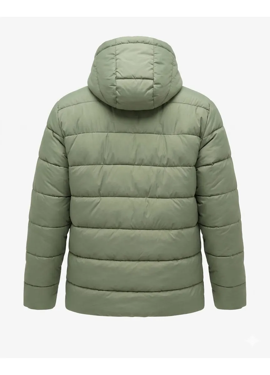 CAMPERA DE ABRIGO MUNTAZ MATELASSE VERDE - Imagen 2