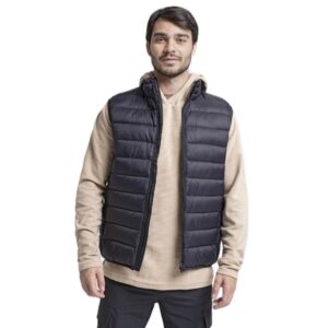 CHALECO DE ABRIGO MUNTAZ MATELASSE NEGRO