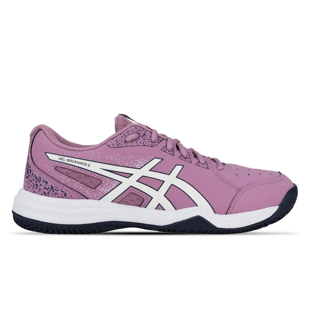 Zapatillas Asics Gel Backhand 2 Clay Rosa Dama