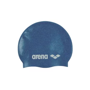 Gorro Silicona Arena Recycled Azul Junior