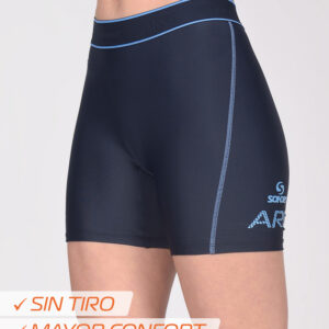Calza Ciclista Corta Sonder Lycra ARG AZUL