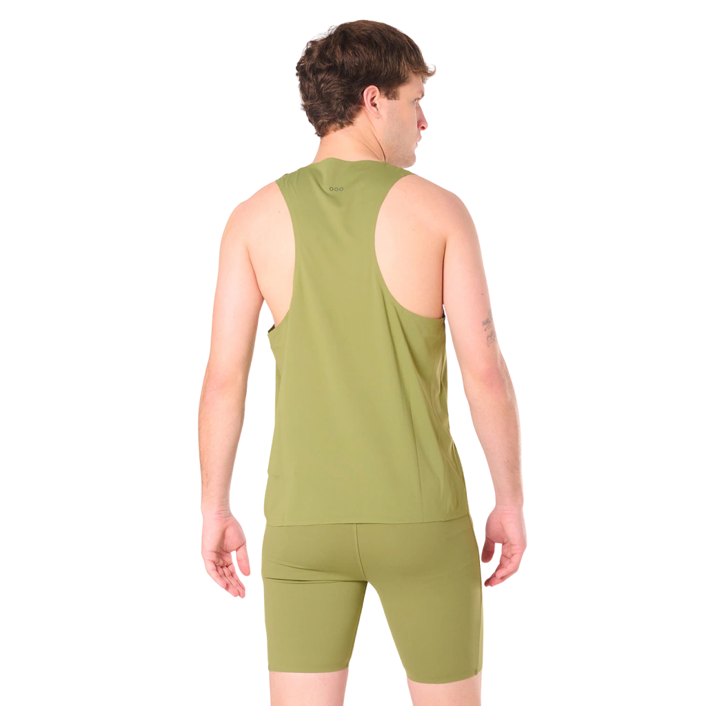 Musculosa Saucony Endorphin Oliva - Imagen 2