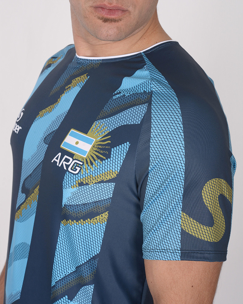Camiseta Sonder Selección De Voley Masculino Azul - Imagen 3